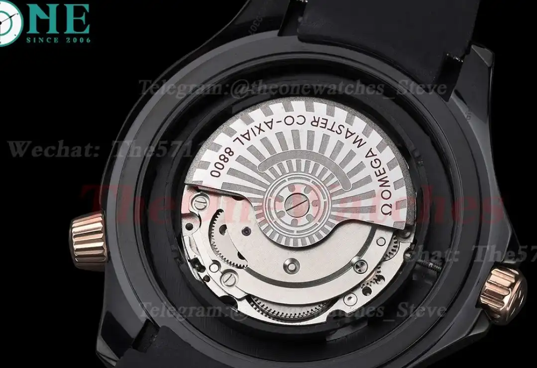 Seamaster 300m 42mm PVD RU Black Dial GDF MY8215