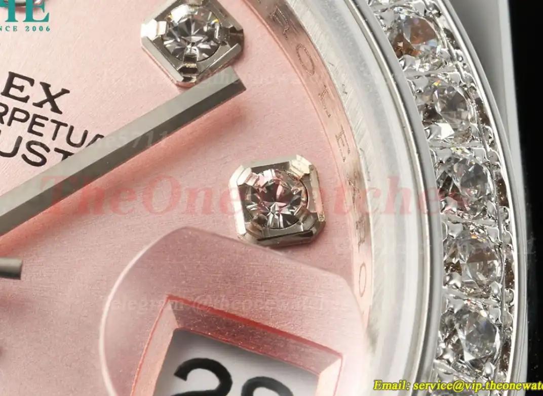 Datejust 279139 28mm Jub Dia SS SS Pink Dia GMF A2671