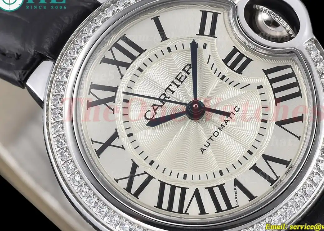 Ballon Bleu De Cartier 33mm Dia SS LE White Dial GDF NH05