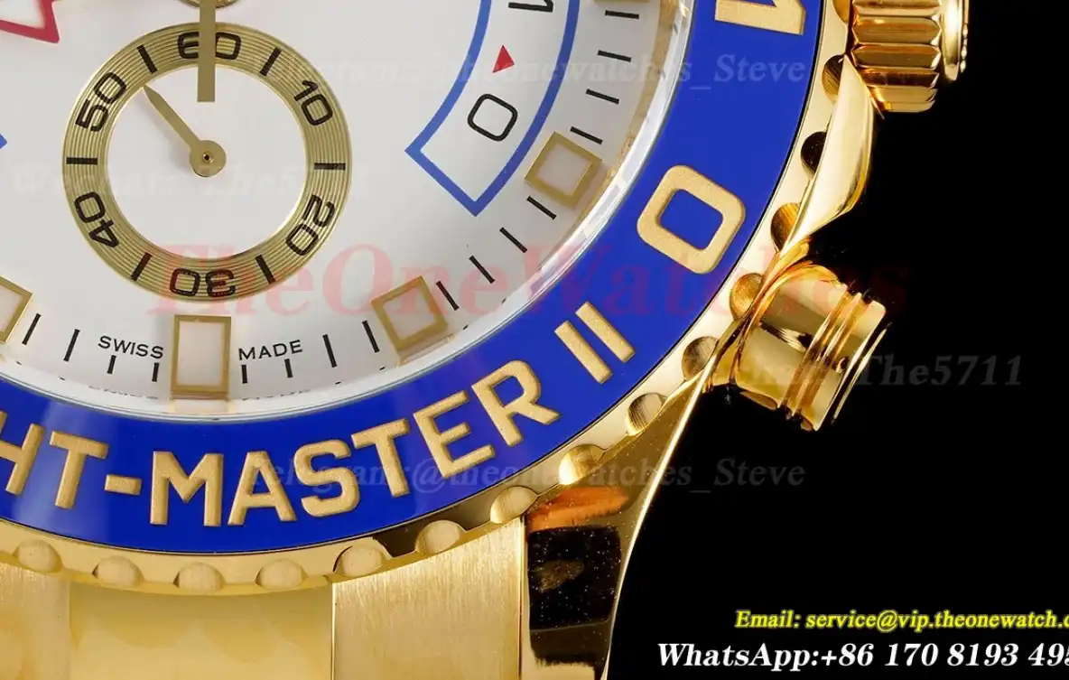 Yacht-Master II 116688 44mm YG YG White Num KF A7750