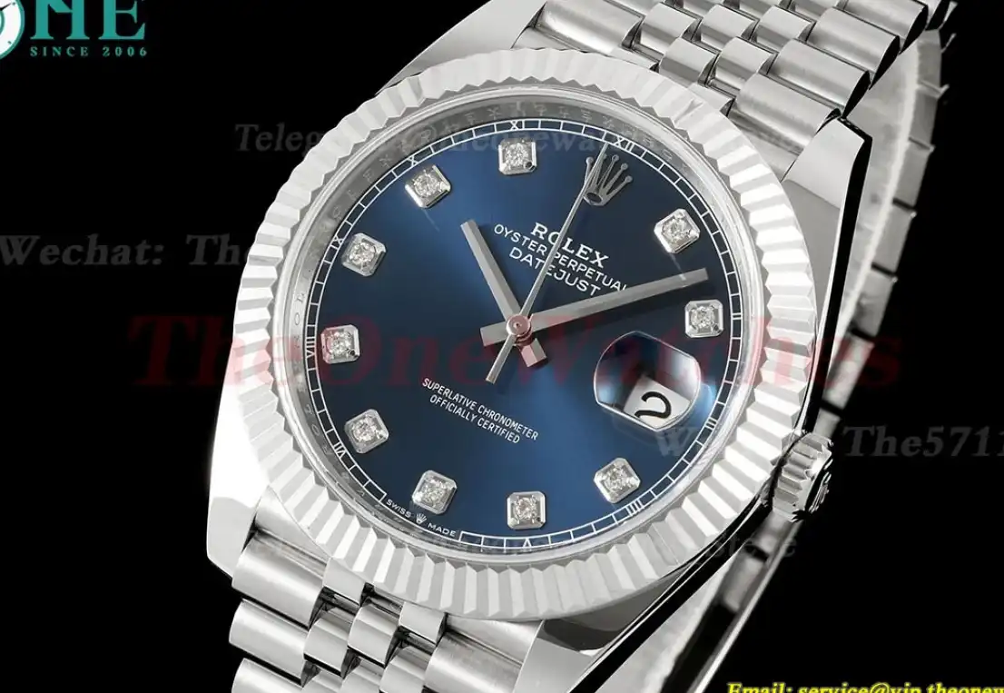 Datejust 126334 41mm Jub SS SS Blue Dia JQF VR3235