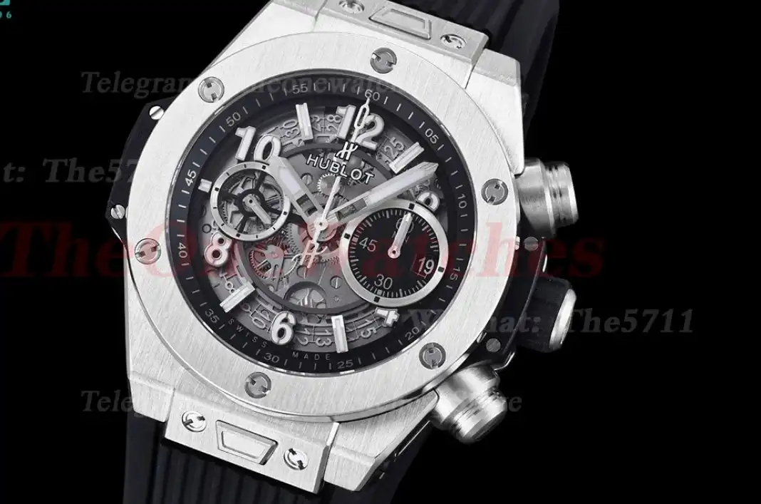 Big Bang Unico 42mm TI RU Skeleton Black Dial BBF HUB1280