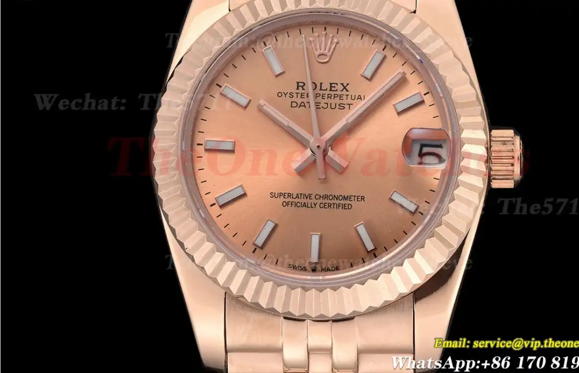 Datejust 31mm RG RG Rose Gold Dial GDF MY8215