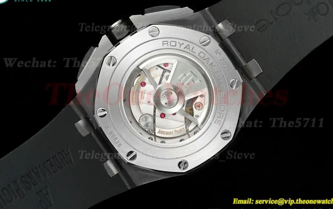 Royal Oak Offshore 26400IO 44mm Cer RU Grey Dial TKF A7750