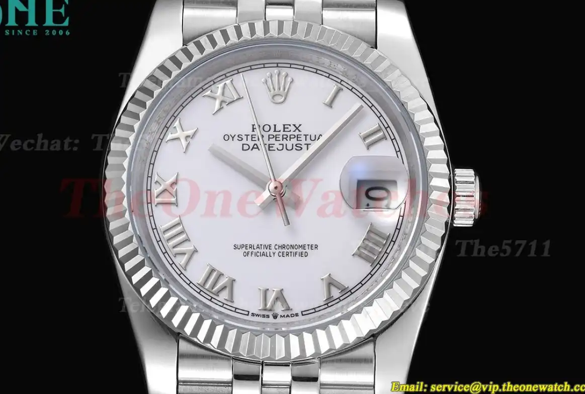 Datejust 126234 36mm Jub SS SS White Rmn GDF MY8215