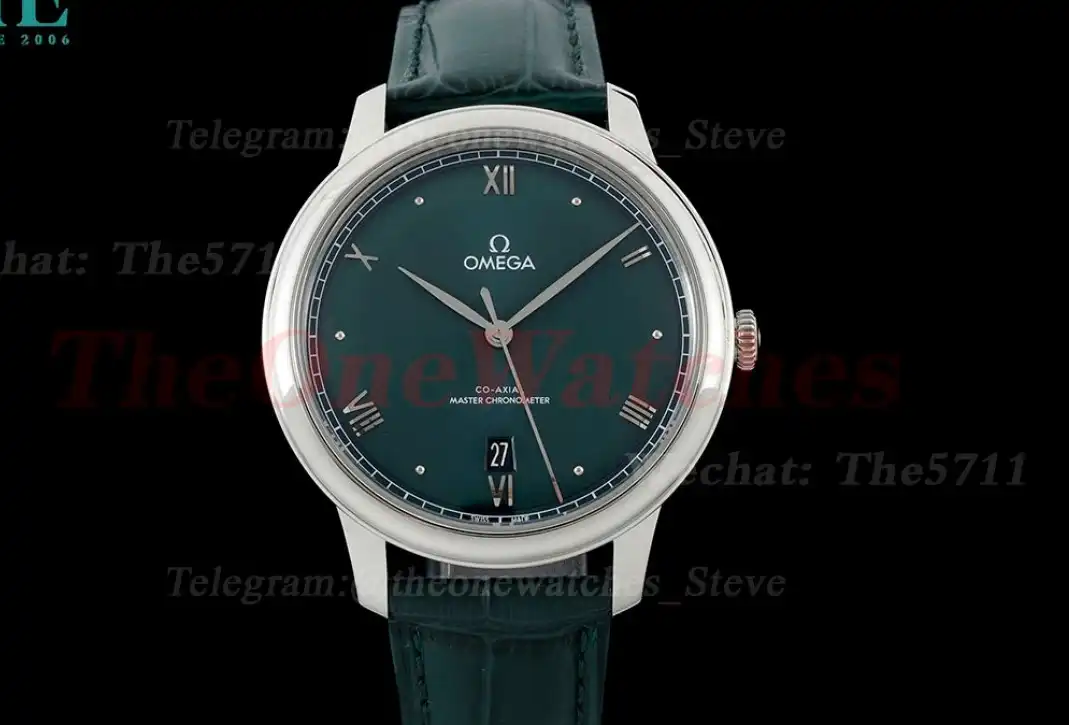 De Ville Prestige Date 40mm SS LE Green Dial MKS A8800