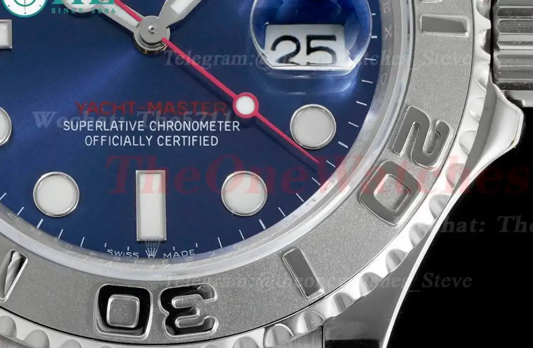 Yacht-Master 126622 40mm SS SS Blue Dot KF VR3135