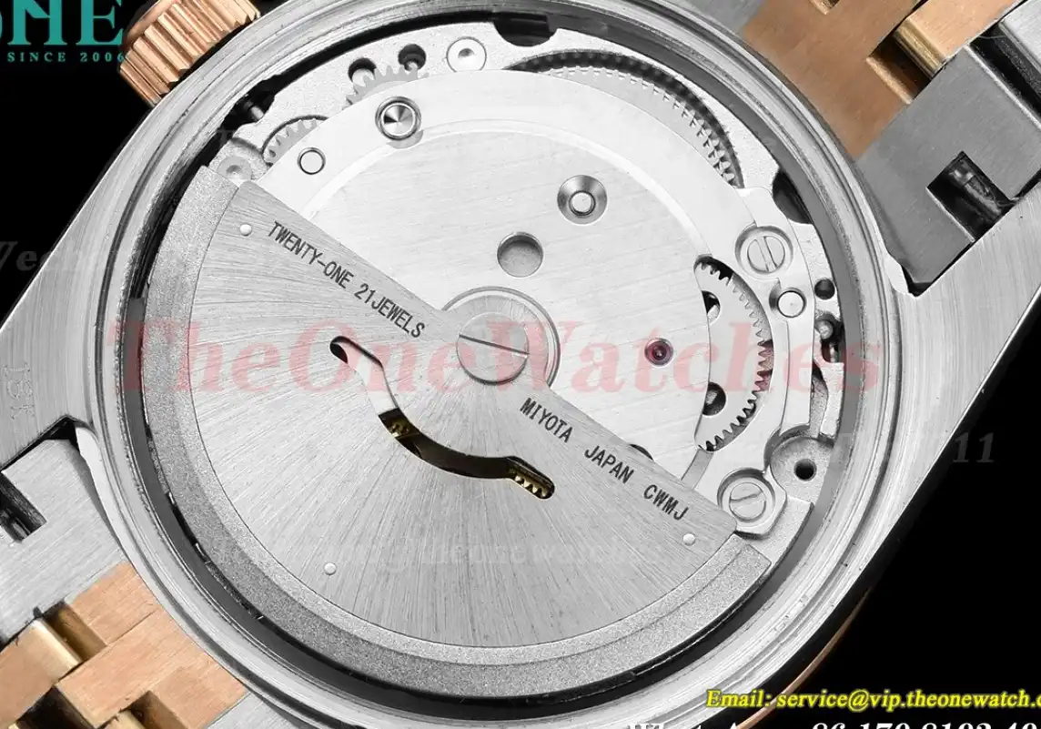 Datejust 28mm Dia RG SS Grey Rmn GDF MY8215