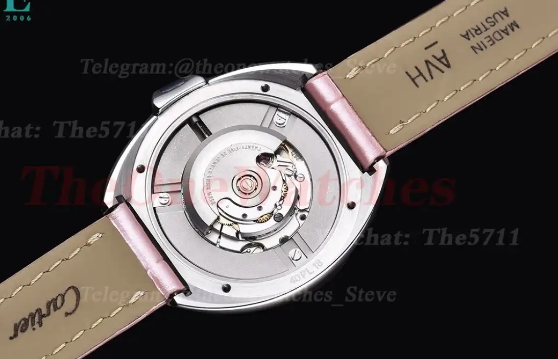 CLE De Cartier 31mm SS LE Pink Strap RXWF ETA2671