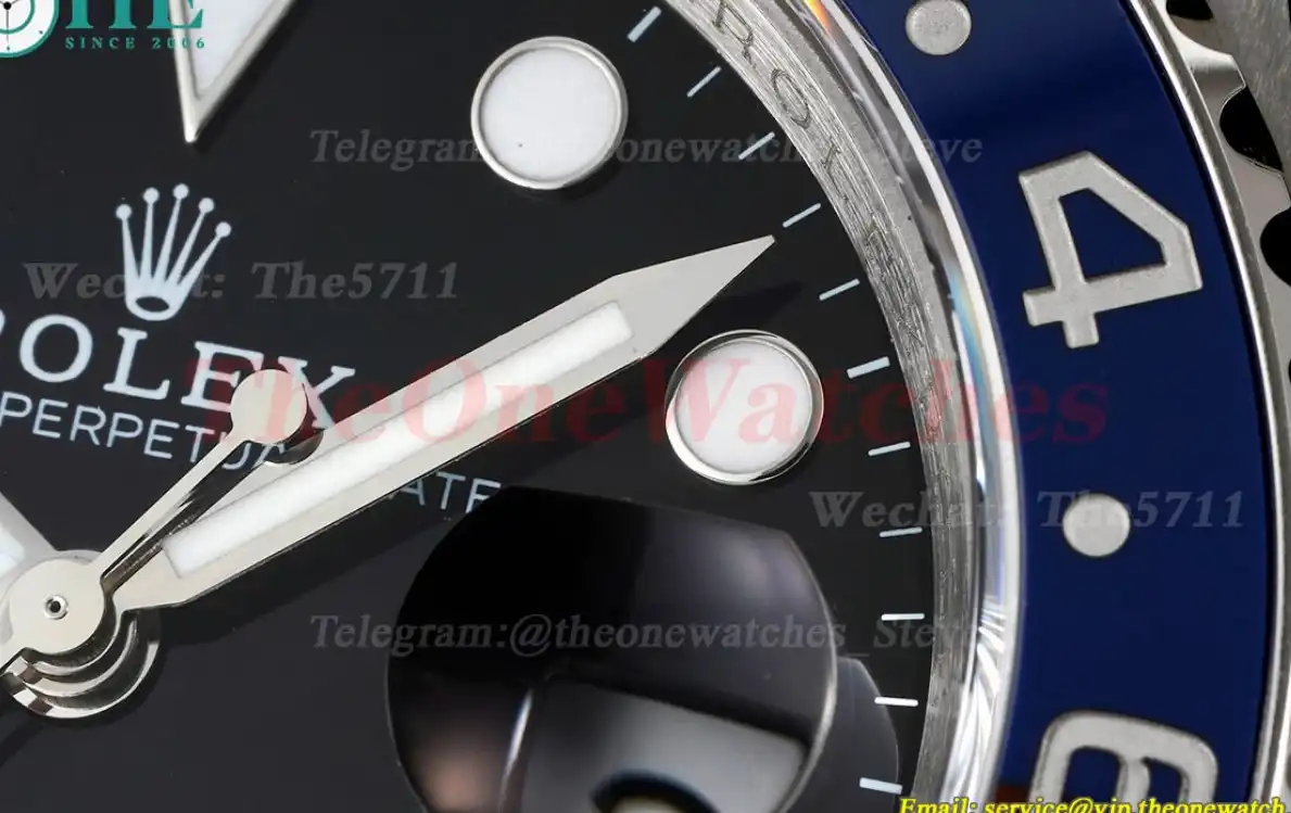 GMT Master II 126710 Pepsi Oys Red Blue Cer 904L GMF V6 VR3285