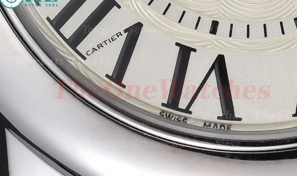 Ballon Bleu De Cartier 33mm SS LE White Dial GDF NH05