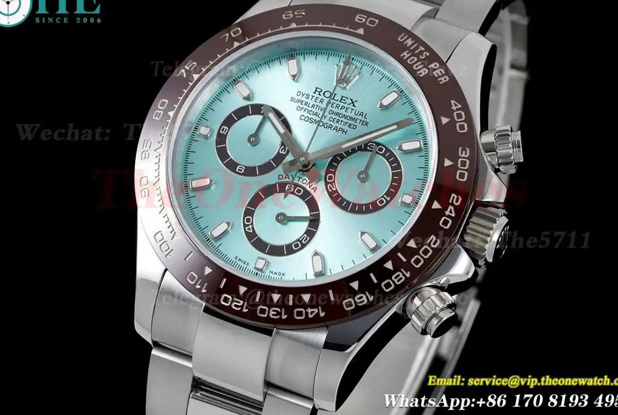 Daytona 116506 40mm SS SS Ice Blue Stk QF V3 SH4130(Gain Weight)