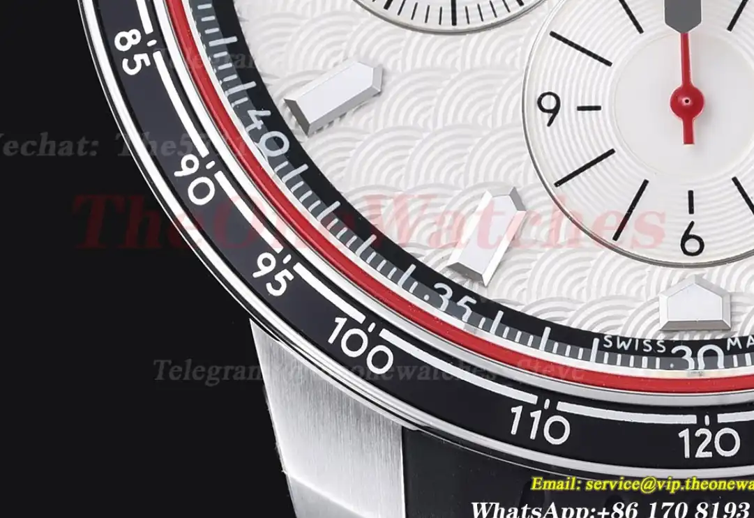 Mille Miglia Race 44mm SS RU White White Dial V7F A7750