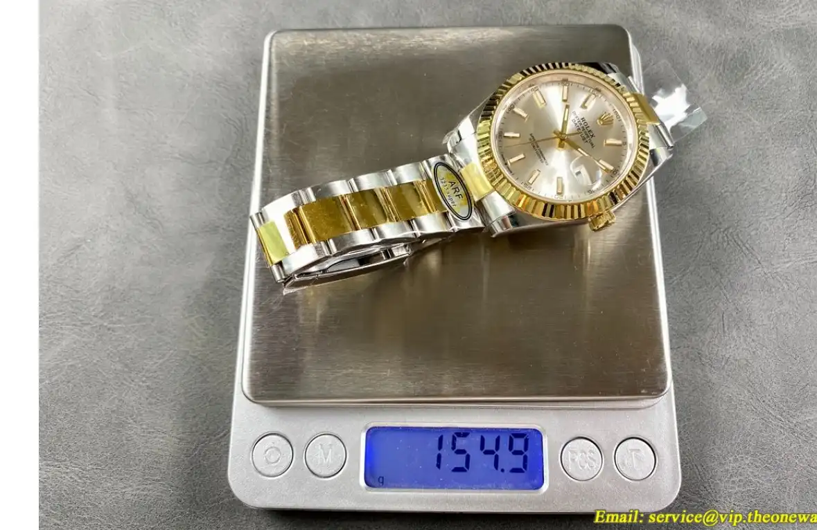 Datejust 126333 41mm Oys YG SS Silver Stk ARF SH3235(Tungsten Heavy Version)