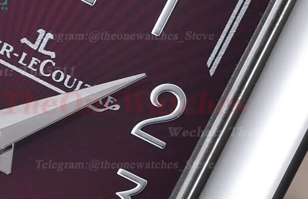 Reverso 20mm Diamond Bezel SS LE Wine Red Dial RXW Qtz