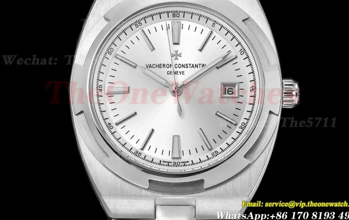 Overseas 4500V 41mm SS SS Silver Dial GDF MY8215