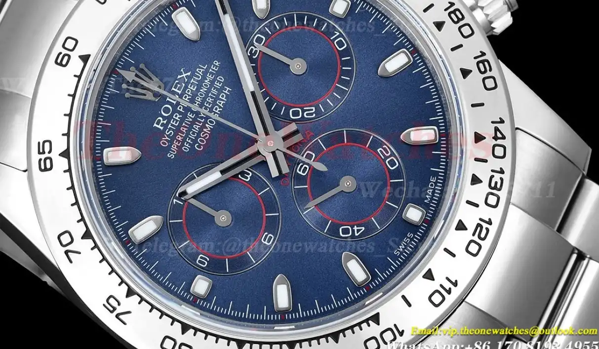 Daytona 116509 40mm SS SS Blue Dial 904L Noob V4 SA4130