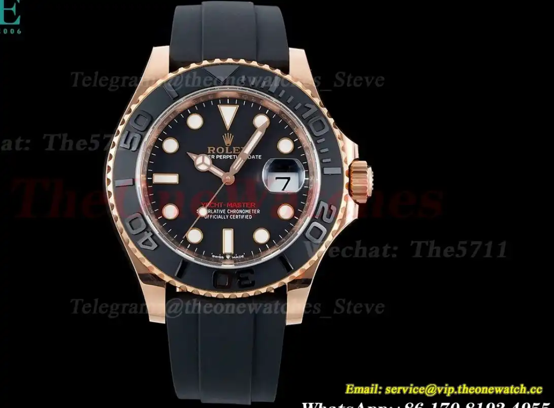 Yacht-Master 126655 40mm RG RU Black Dot AR+ VR3235