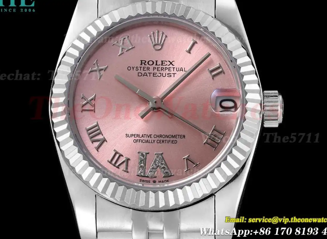 Datejust 31mm 278274 SS SS Pink Rmn GDF MY8215