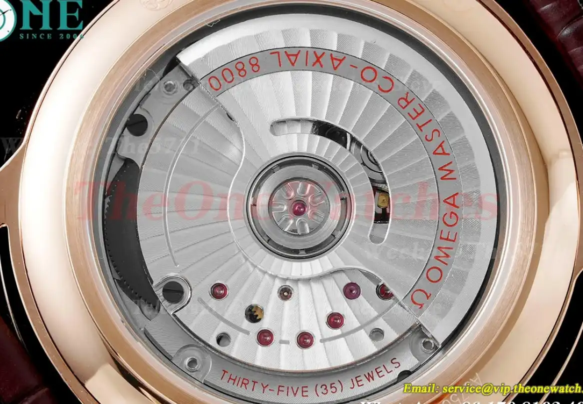 De Ville Prestige Date 40mm RG LE White Dial MKS A8800