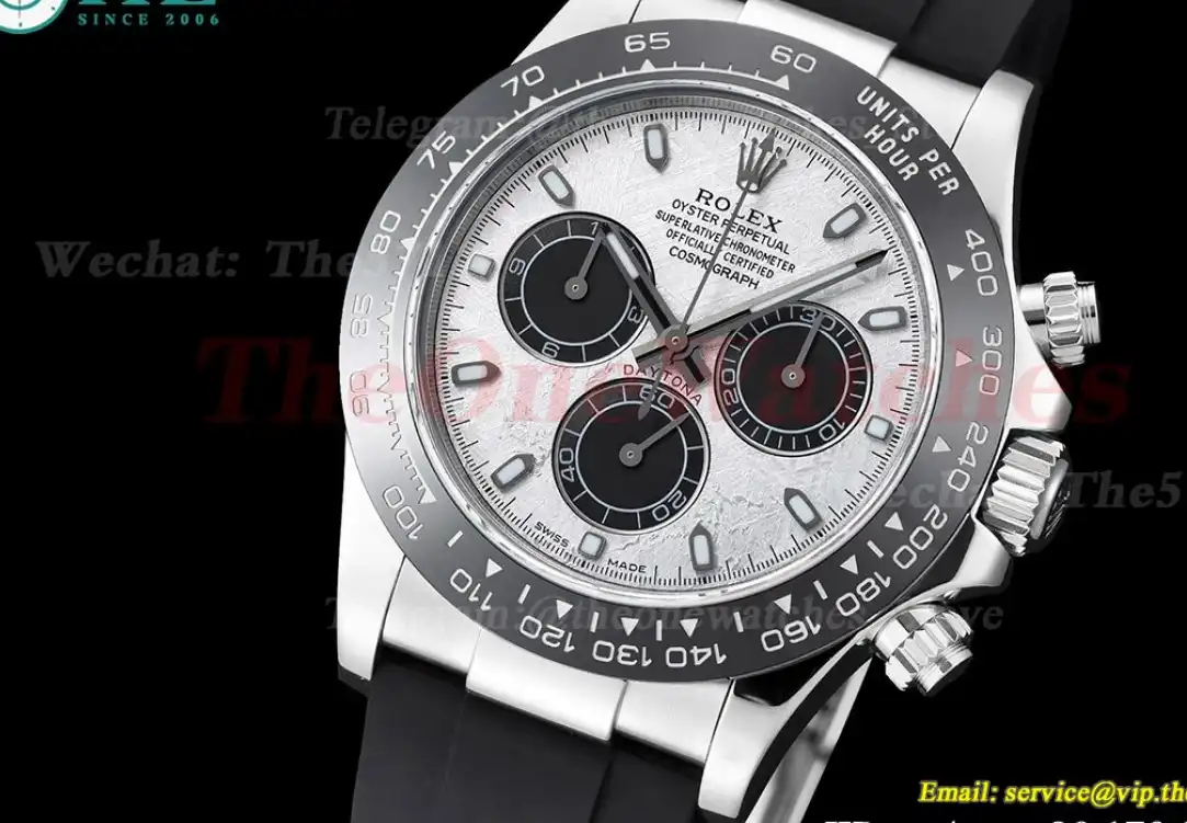 Daytona 116519 40mm SS RU Meteorite Dial 904L Noob V4 SA4130