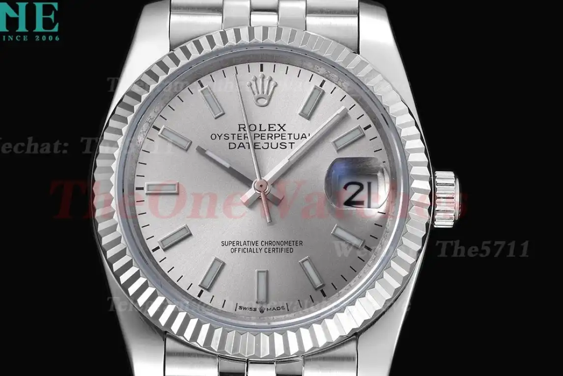 Datejust 126234 36mm Jub SS SS Silver Stk GDF MY8215