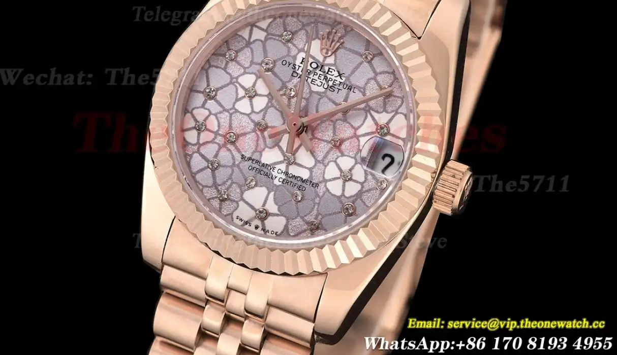 Datejust 31mm RG RG Flower Dial GDF MY8215