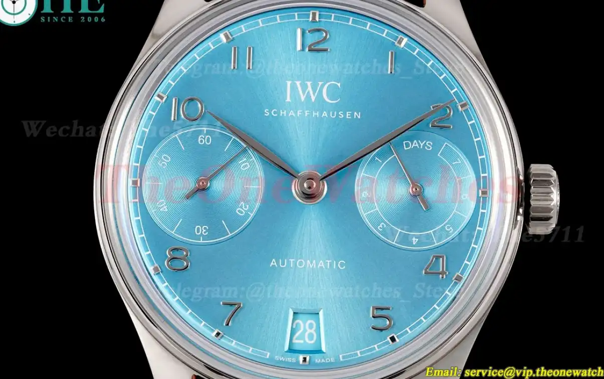 Portugieser 7 Days 2024 42mm SS LE Light Blue Dial APS A52010