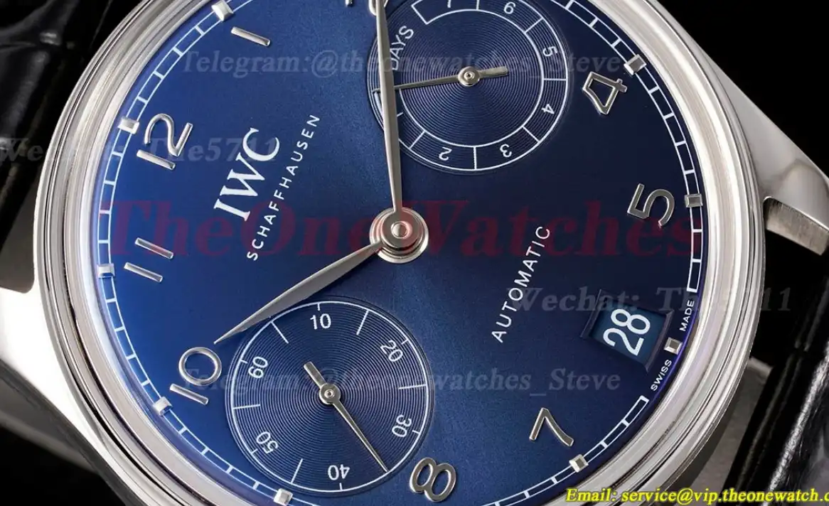 Portugieser 7 Days 2024 42mm SS LE Blue Dial APS A52010