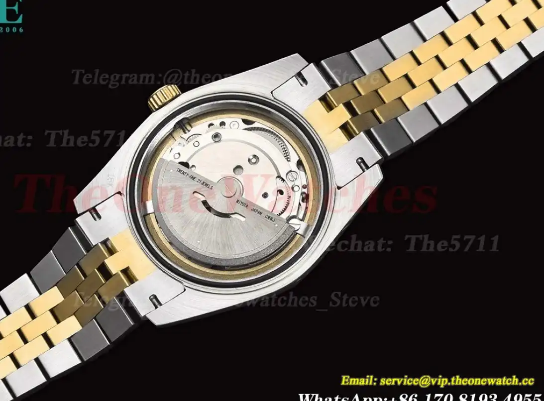 Datejust 126233 36mm Jub SS YG Gold Textured Dial Stk GDF MY8215