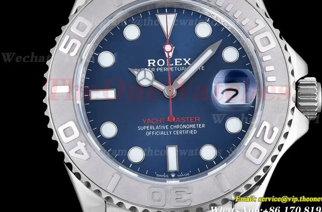 Yacht-Master 126622 40mm SS SS Blue Dot GDF MY8215