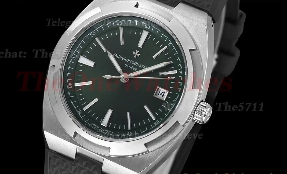 Overseas 4500V 41mm SS RU Green Dial GDF MY8215