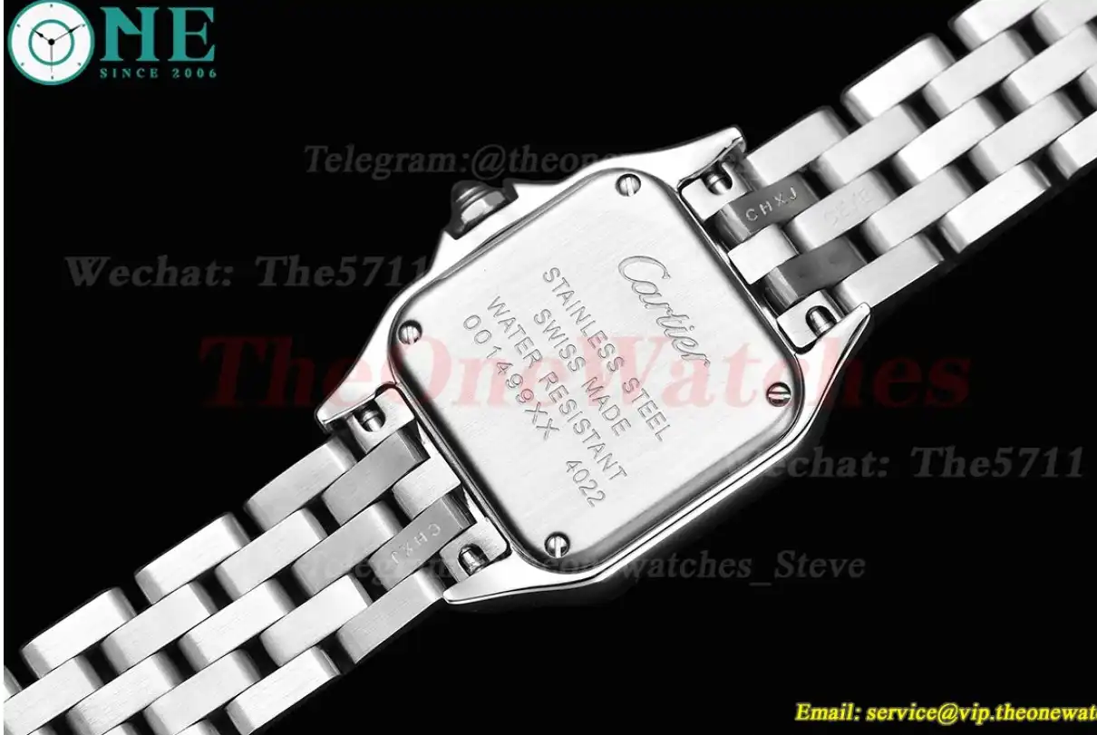 Panthere Secrete De Ladies 22mm Dia SS SS White Dial 8848F Swiss Qtz