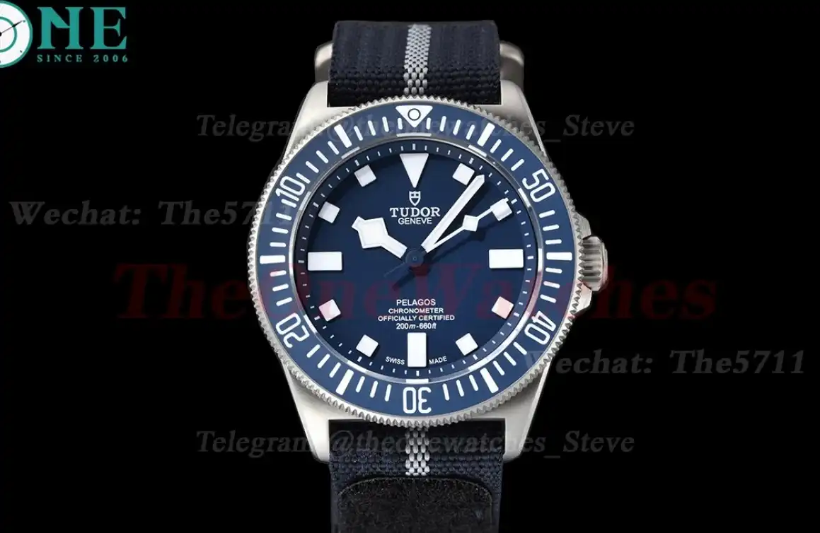 Tudor Pelagos FXD Titanium 42mm TI NY Blue Dial M+F 8N24