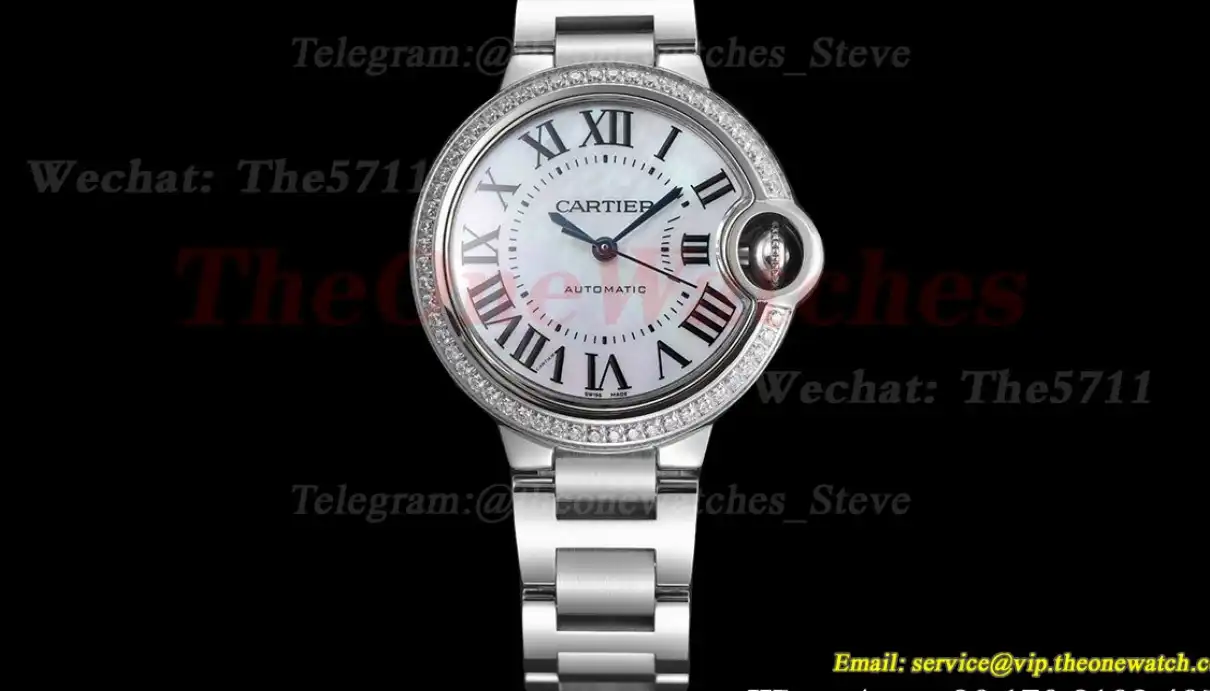 Ballon Bleu De Cartier 33mm SS SS Mop Dial GDF NH05