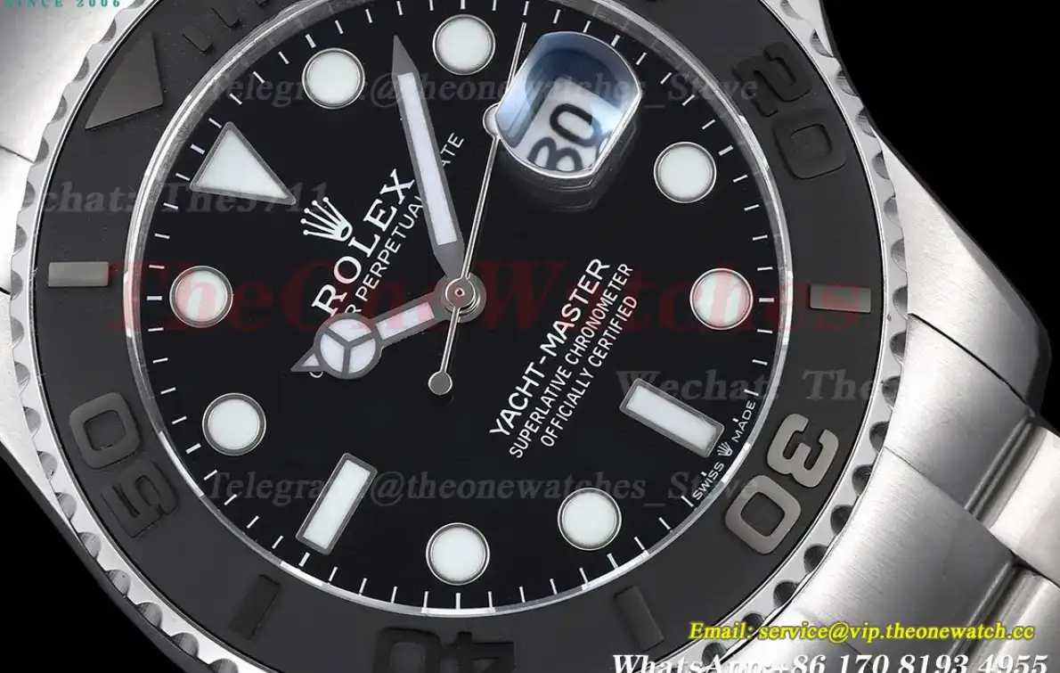 Yacht-Master 226627 42mm SS SS Black Dot GDF MY8215