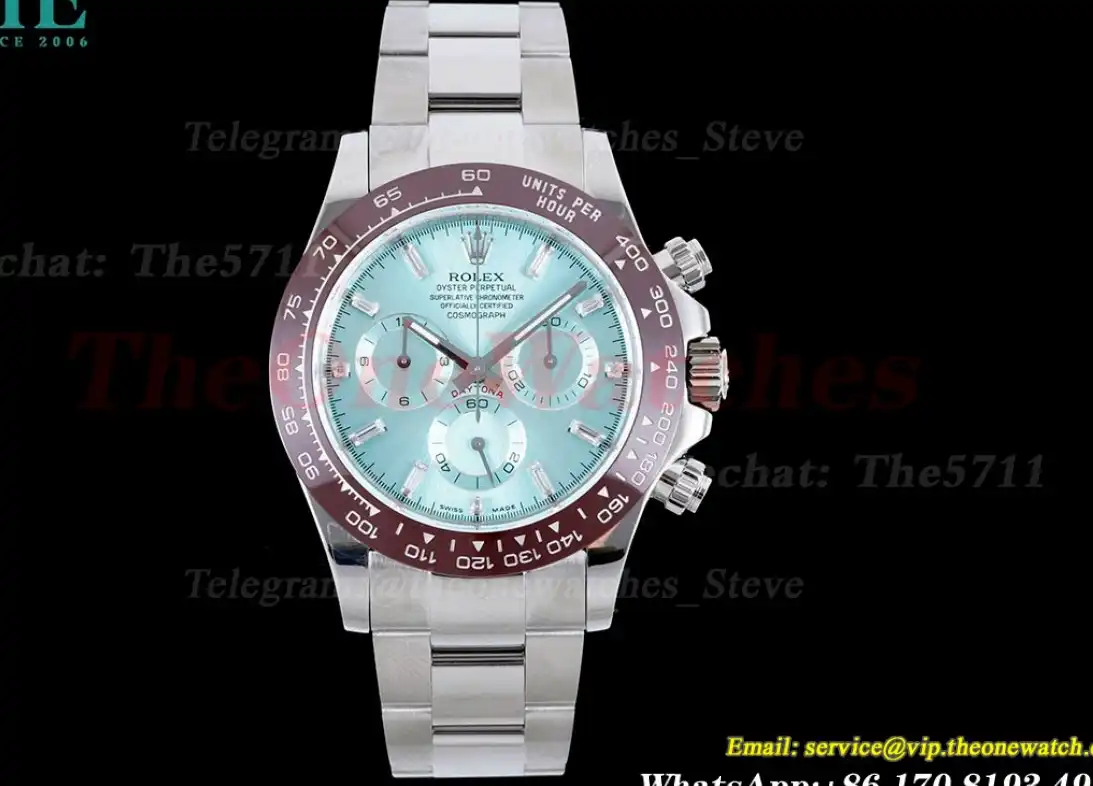 Daytona 116506 40mm SS SS Ice Blue Dia QF SA4130 V2