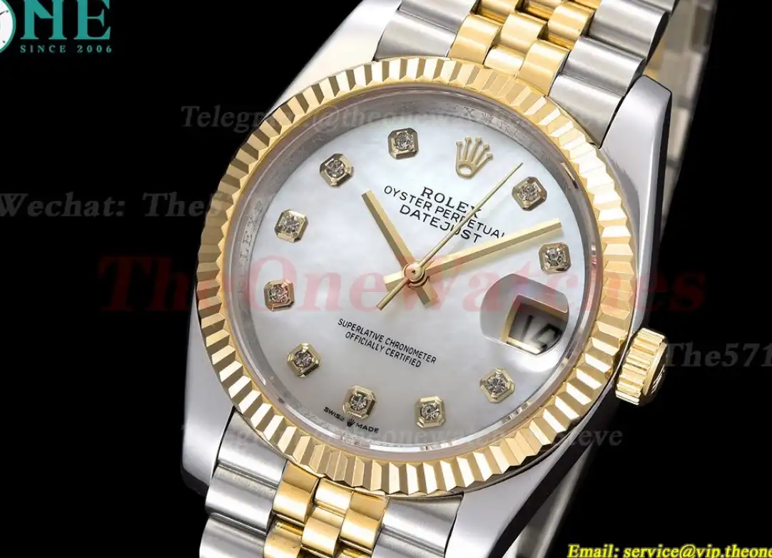 Datejust 126233 36mm Jub SS YG Mop Dia GDF MY8215