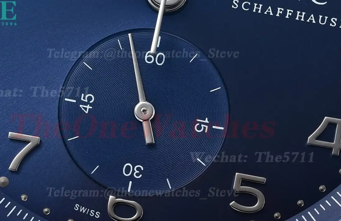 Portuguese Chrono 40mm SS LE Blue Num ZF V2 A7750