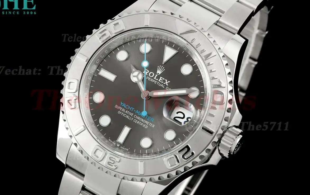 Yacht-Master 126622 40mm SS SS Grey Dot JQF VR3235