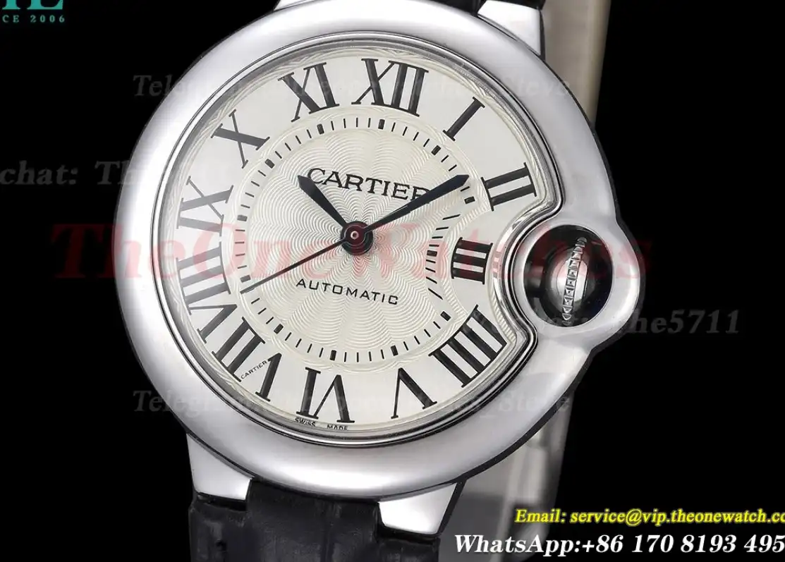 Ballon Bleu De Cartier 33mm SS LE White Dial GDF NH05