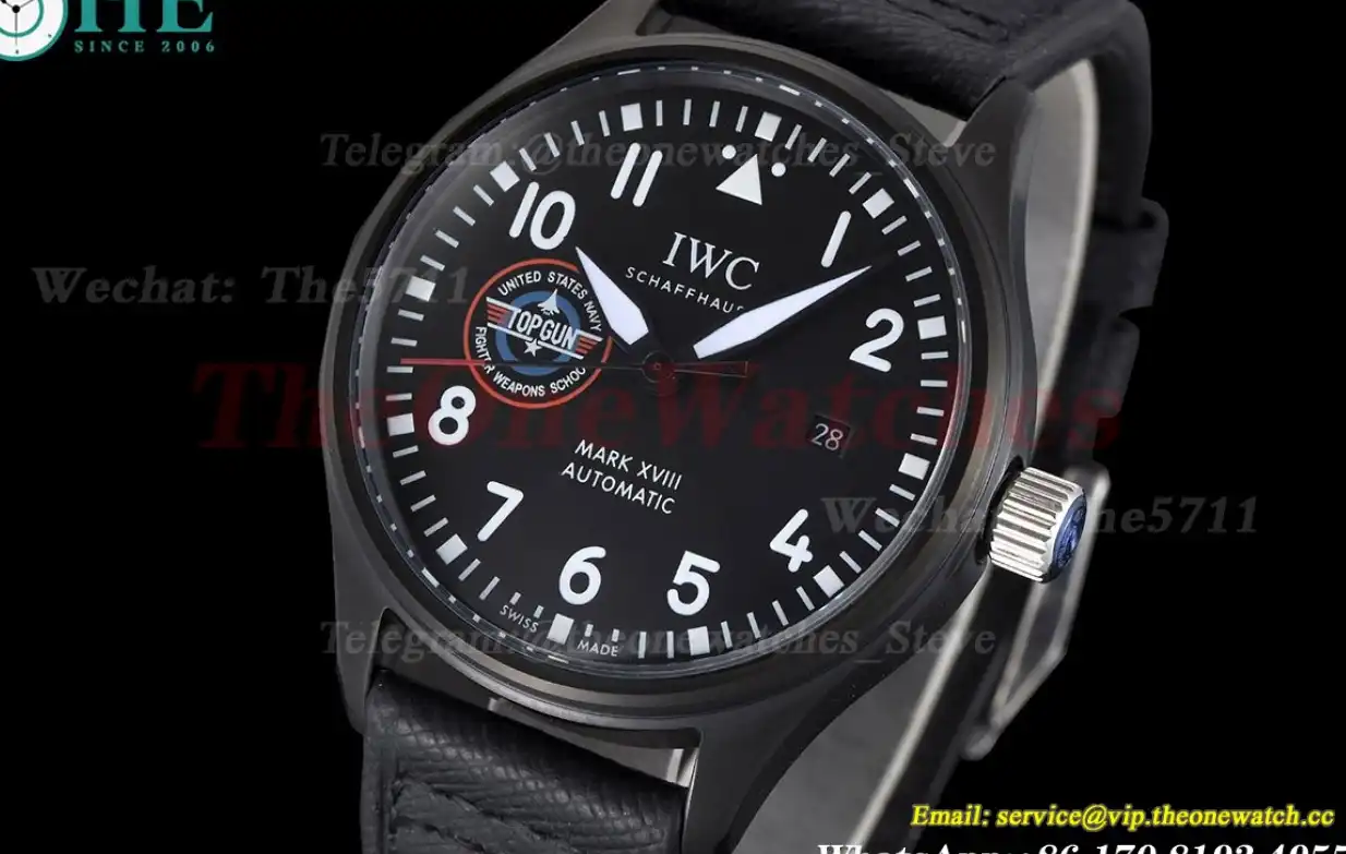 Mark XVIII 40mm DLC NY Black Dial GDF MY8215