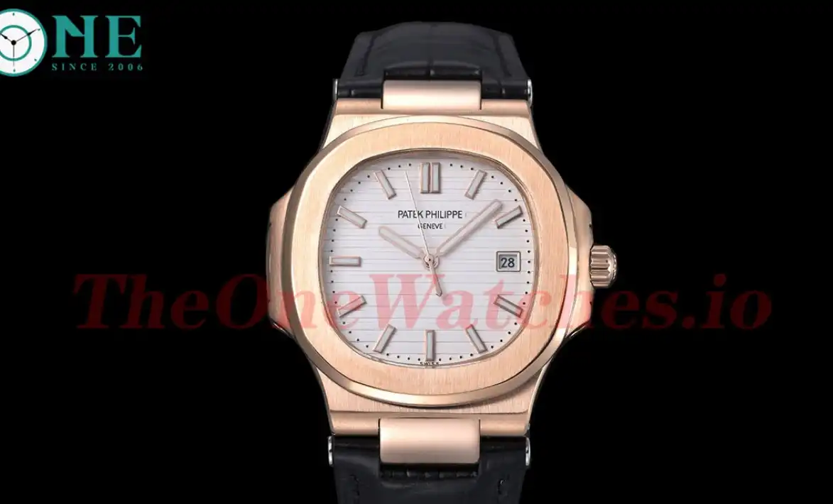 Patek Philippe - Nautilus 5711 40mm RG LE White Textured Dial GDF MY8215