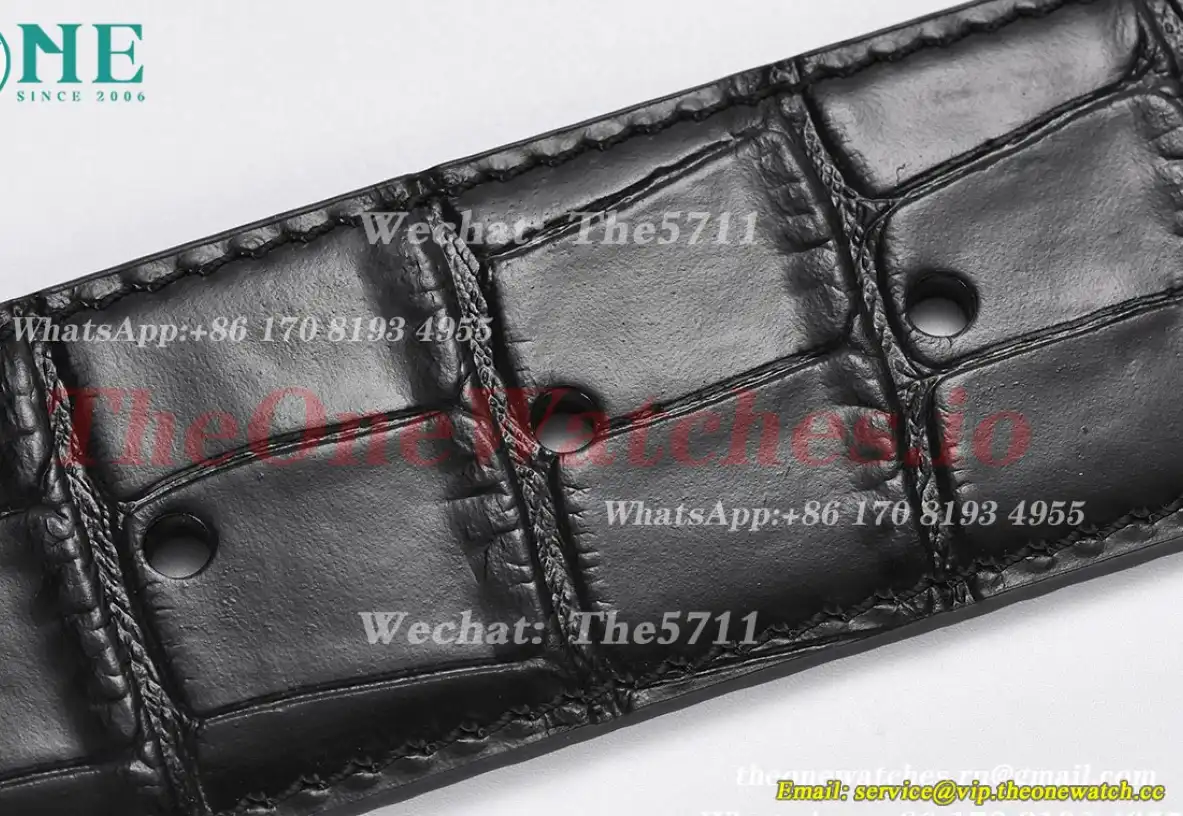 Silver Hermes SS Buckle on Black Black Leather Belt 3.8cm