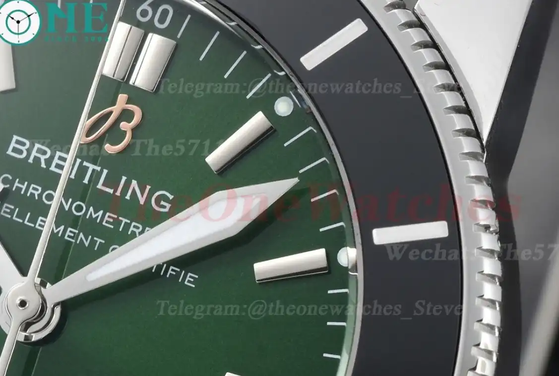 Superocean Heritage B20 42mm SS RU Green BLSF A2824