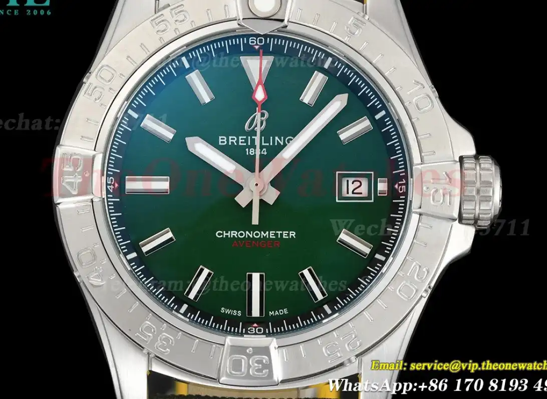 Avenger Automatic 43mm SS NY Green Dial BLSF A2824