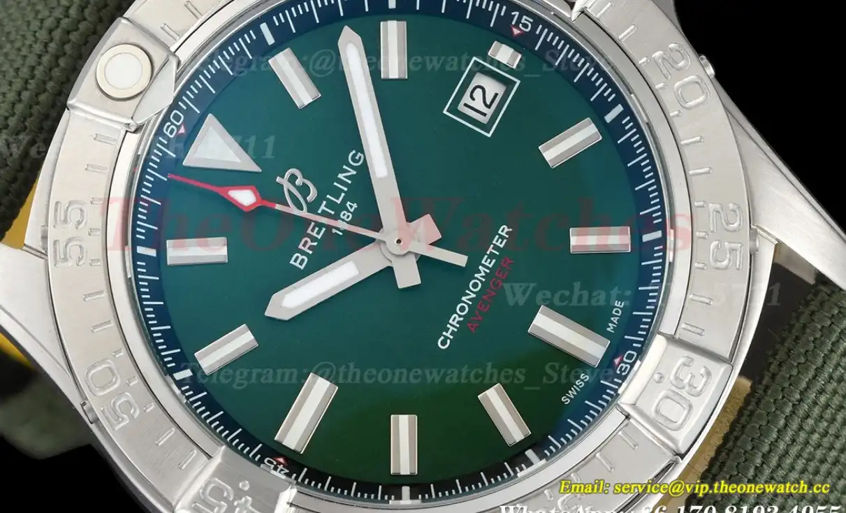 Avenger Automatic 43mm SS NY Green Dial BLSF A2824