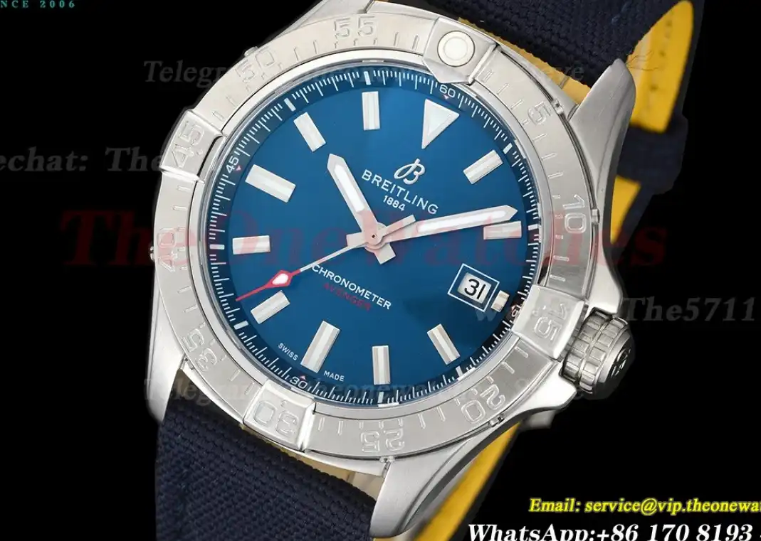 Avenger Automatic 43mm SS NY Blue Dial BLSF A2824