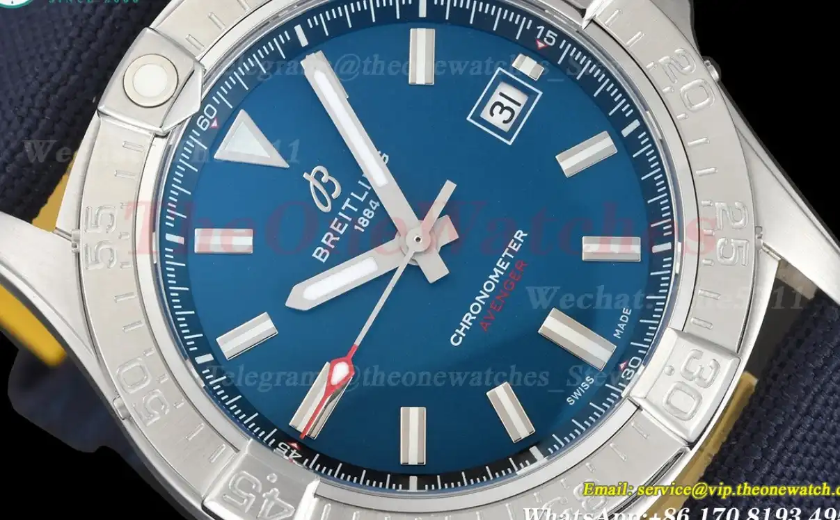 Avenger Automatic 43mm SS NY Blue Dial BLSF A2824