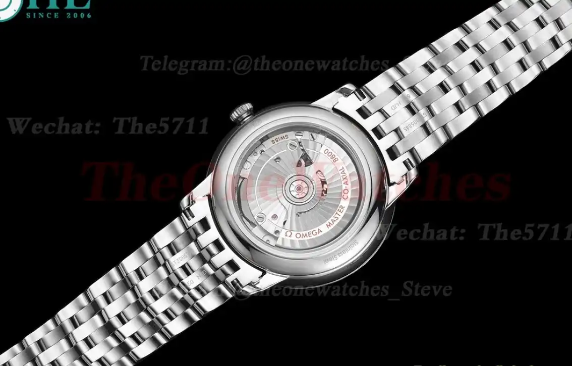 De Ville Prestige Date 40mm SS SS Silver Dial BLSF A8800